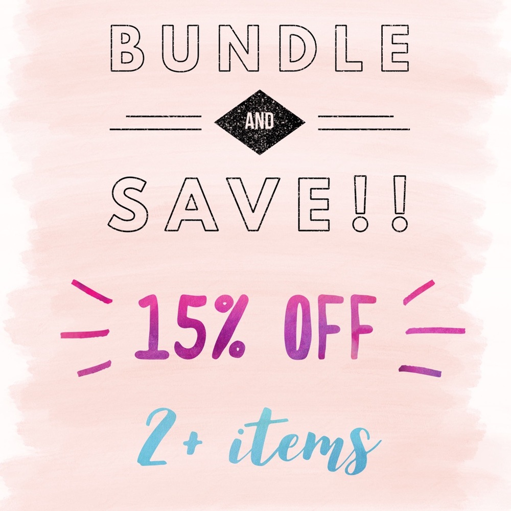 Prices have dropped!! BUNDLE AND SAVE!!🎉🎉